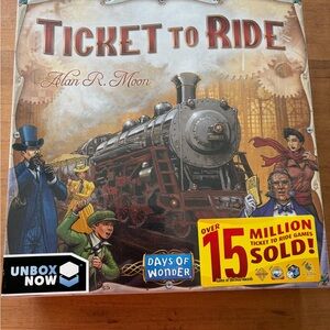 Ticket to Ride Board Game - Multicolor